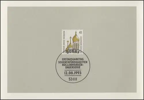 MinKa 29/1993 SWK: église russe, Wiesbaden