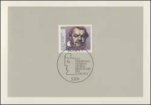 MinKa 31/1993 Heinrich George, acteur