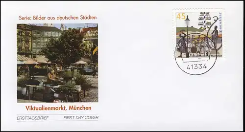 2379 München - SELBSTKLEBEND aus MH 53 auf FDC ET-O 8.1.2004
