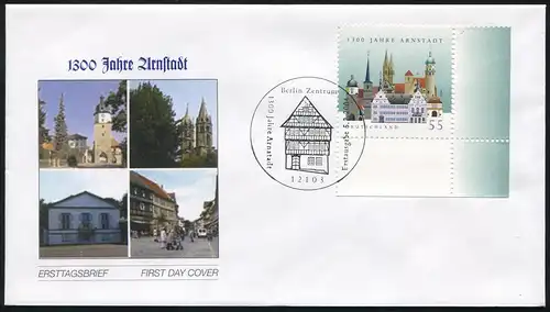 2388 Arnstadt FDC Berlin