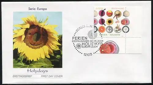 2397 Europa/CEPT Ferien FDC Berlin