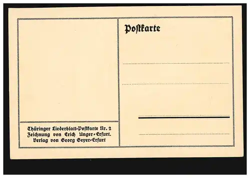 Scherenschnitt-AK Erich Unger: In der Ernte - Getreideverladung, ungebraucht