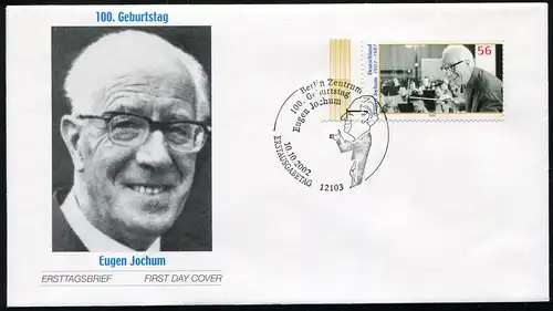 2284 Eugen Johum FDC Berlin