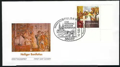 2401 hl. Bonifatius FDC Fulda