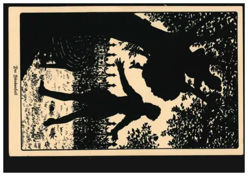 AK Ov Ciseaux. Alt-Stuttersheim: La chute des péchés, carte Primus inutilisé