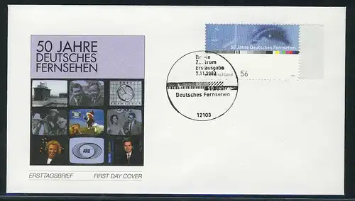 2288 Deutsches Fernsehen FDC Berlin