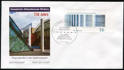 2269 Germanisches Nationalmuseum FDC Berlin
