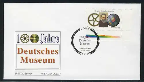 2332 Museum München FDC Bonn