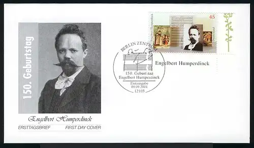 2420 Engelbert Humperdinck FDC Berlin