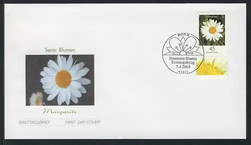 2451 Blume 0,45 Euro Margerite, FDC Bonn