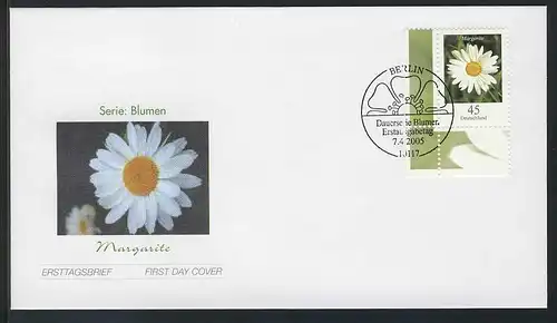 2451 Blume 0,45 Euro Margerite, FDC Berlin