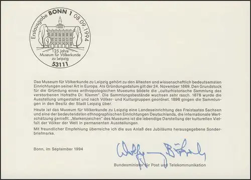 MinKa 28/1994 Musée d'histoire nationale, Leipzig