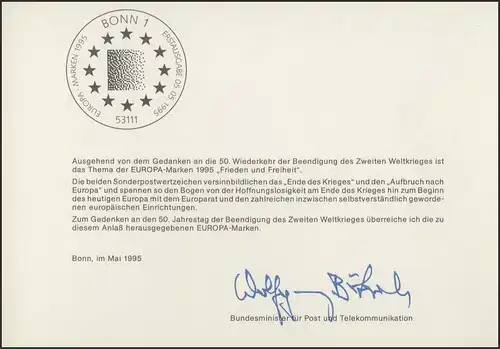 MinKa 14/1995 Europe: Paix et liberté