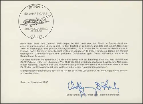 MinKa 38/1995 CARE, États-Unis