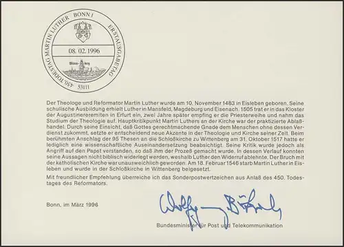 MinKa 04/1996 Martin Luther, réformateur