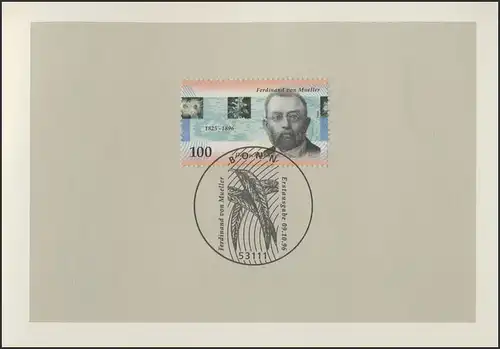 MinKa 37/1996 Sir Ferdinand von Mueller, Botanik