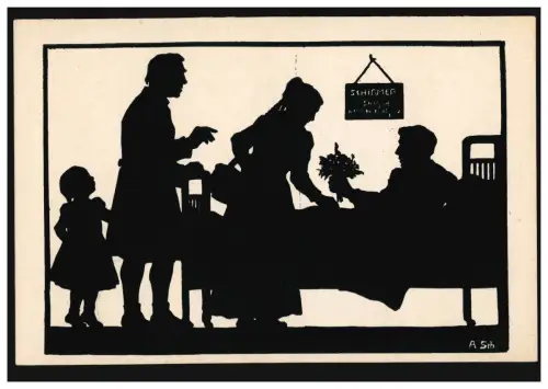 AK Ciseaux Anna Bapster: Visite à l'hôpital, inutilisé