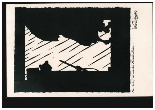 AK Renzing de ciseaux: seulement la moitié de la joie de l'homme seul .., inutilisé