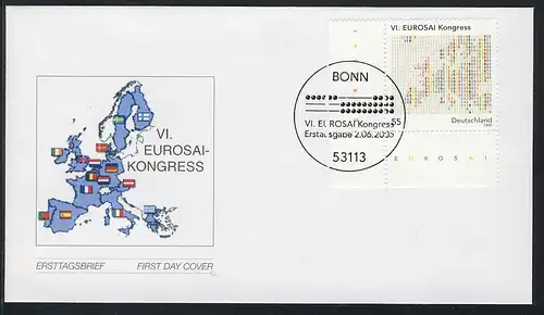 2470 Autorité de contrôle EUROSAI FDC Bonn