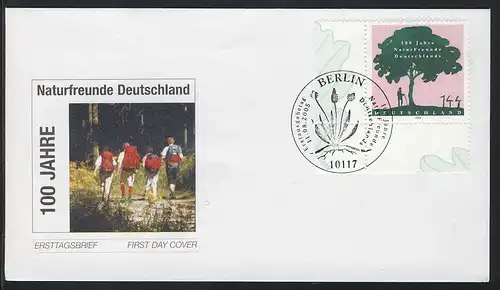 2483 Natur-Freunde Deutschlands FDC Berlin