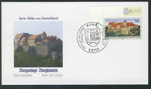 2548 Bilder aus Deutschland Burghausen FDC Bonn