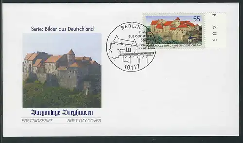 2548 Bilder aus Deutschland Burghausen FDC Berlin