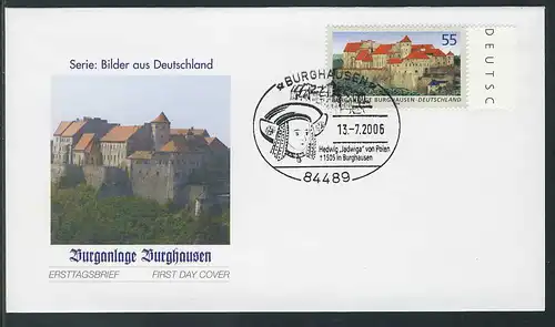 2548 Bilder aus Deutschland Burghausen FDC Burghausen