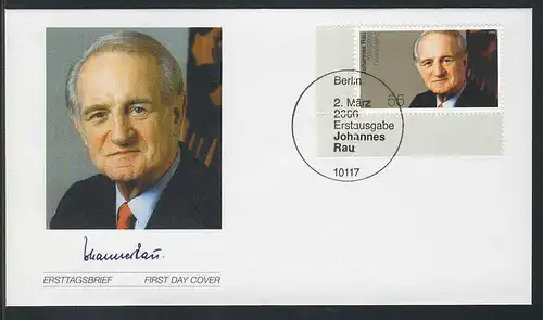 2528 Johannes Rau FDC Berlin