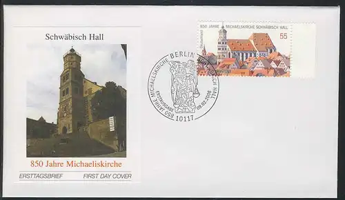 2522 Michaeliskirche Schwäbisch Hall FDC Berlin