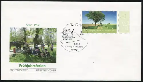 2917 Post: printemps 2012 sur FDC Berlin