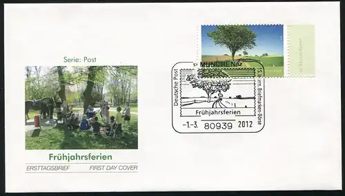 2917 Post: printemps 2012 sur FDC Munich