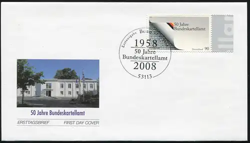 2641 Bundeskartellamt auf FDC ESSt Bonn