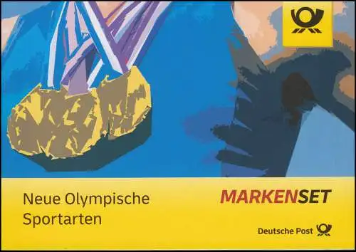 120 MH Sporthilfe - Olympia: Klettern, Skaten, Karate - postfrisch **