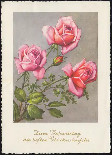 Le temple de Landpost Steinbach sur WÜRZBURG vers 1954 sur l'AK anniversaire