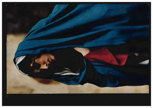 Foto-AK Passionsspiele Oberammergau: Martha Veit als Maria, ungebraucht