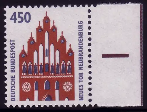 1623 SWK 450 Pf, barre verticale de couleur à droite au lieu de gauche **