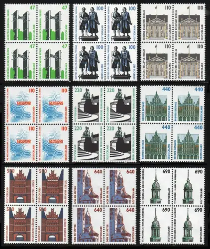 1811 et suiv. valeur du DM 9 sur le volume de 10 blocs de 4 blocs