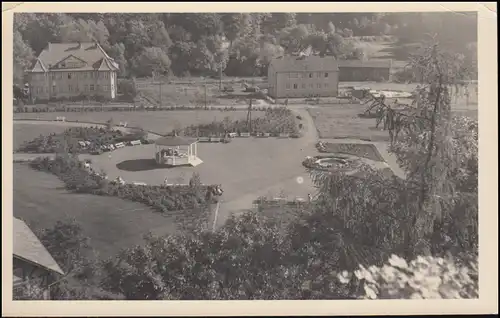 Le temple de l'Antiquité Lieberrode sur ELLRICH (SUD-HARZ) PAYS 2.9.1960 à AK Jlfeld