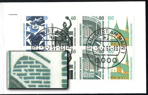 26b Potsdam 1991 avec PLF III pierre de maçonnerie cassée, champ 3, VS-O FfM 9.7.91