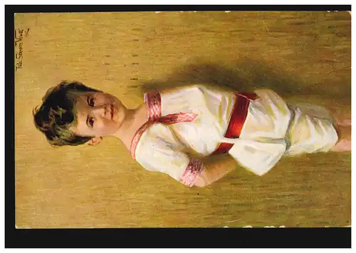 Künstler-AK P.G. Vowe: Peter, Verlag Moderne Kunst Berlin, CÖLN 5.7.1917 