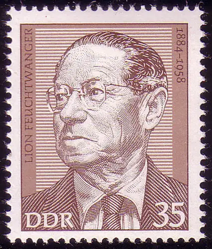 1945 Persönlichkeiten Lion Feuchtwanger 35 Pf **