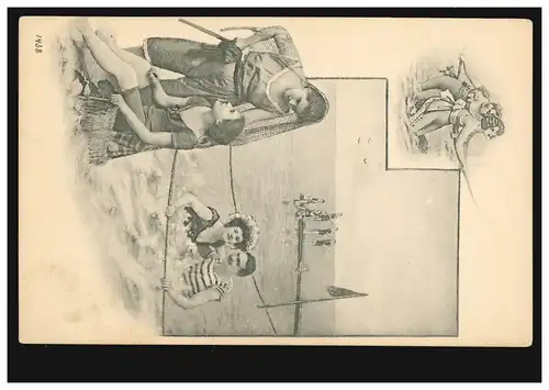 Cours de natation amour-AK à la mer amitié sirène, inutilisé