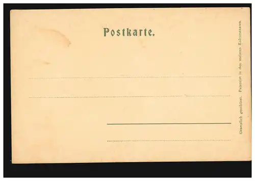 AK Gruss von Dragonenfels am Rhein - Total de vue, Editeur W. Riche, inutilisé