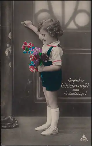 Le temple de Landpost de Grossertmannsdorf sur RADEBERG 21.6.1934 sur l'AK d'anniversaire