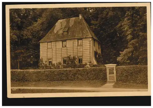 AK Weimar: Goethes Gästehaus, WEIMAR d - 6.12.1913