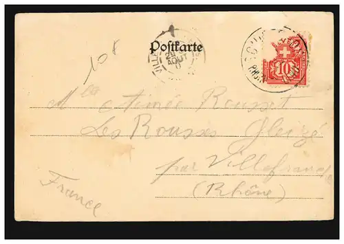 AK grogne de Lindau avec Mangturm vu du lac de Constance, couru