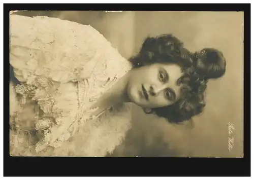 Künstler-AK Reta Walter als Mignon, Verlag G.G.&Co., HANNOVER 4.12.1906