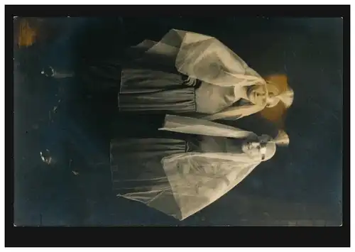 Künstler-AK Zwei Frauen in orientalischer Bekleidung, Foto-Brambach, ungebraucht