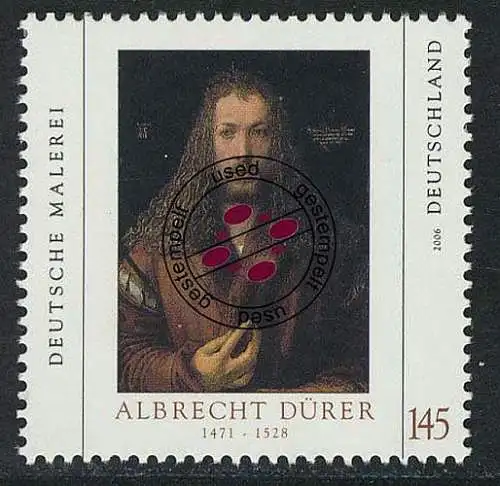 2531 Malerei Albrecht Dürer, gestempelt O