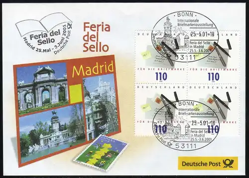 Document d'exposition no 61 Feria del Sello Madrid 2001